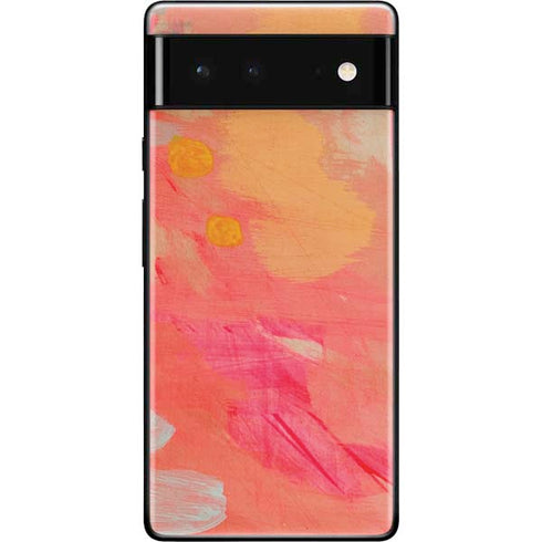 Colored Finger Paint Google Pixel 6 Skin